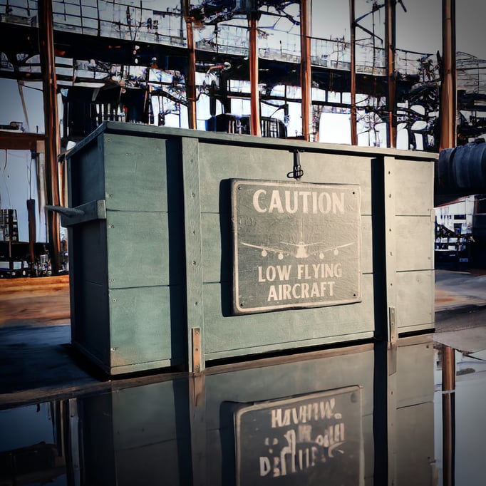 Customized Holztruhe