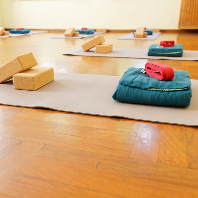 Kursraum in der Hebammenpraxis Achim von Cornelia Sitte | YOGA erleben