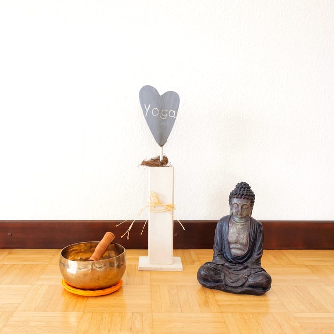 Kursraum im Zentrum für Gesundheit in Achim-Baden von Cornelia Sitte | YOGA erleben