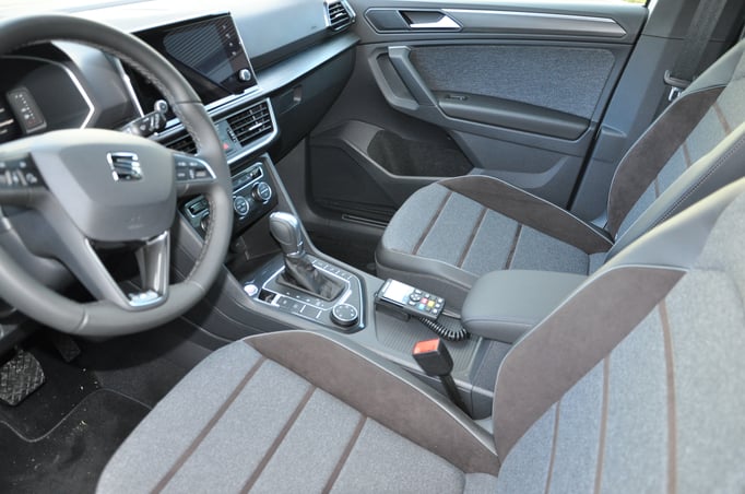 Seat Tarraco Demofahrzeug mit Standby W3 Lichtbalken