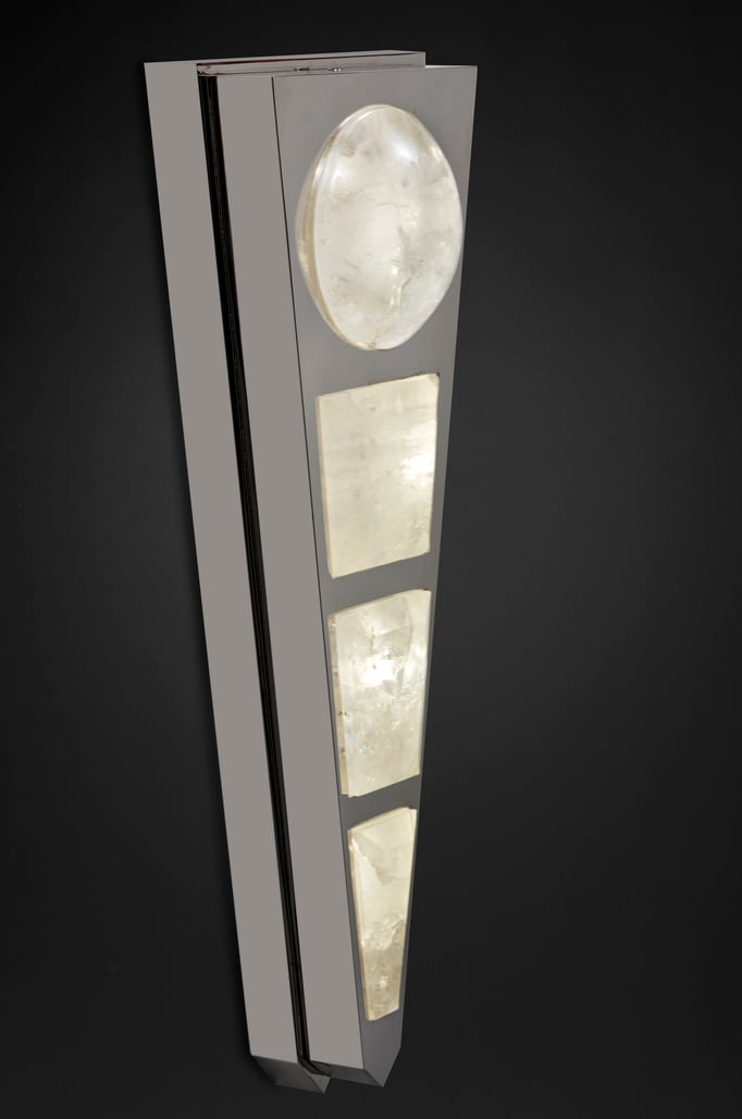 ROCK CRYSTAL WALL LIGHT