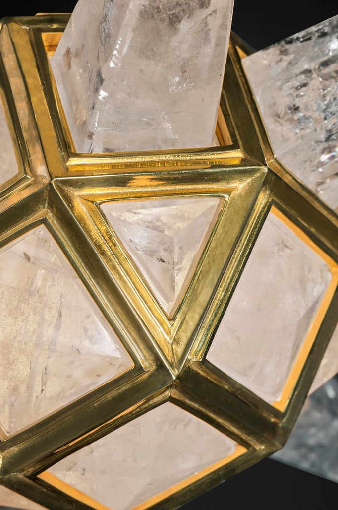 STARBURST CHANDELIER BY ALEXANDRE VOSSION