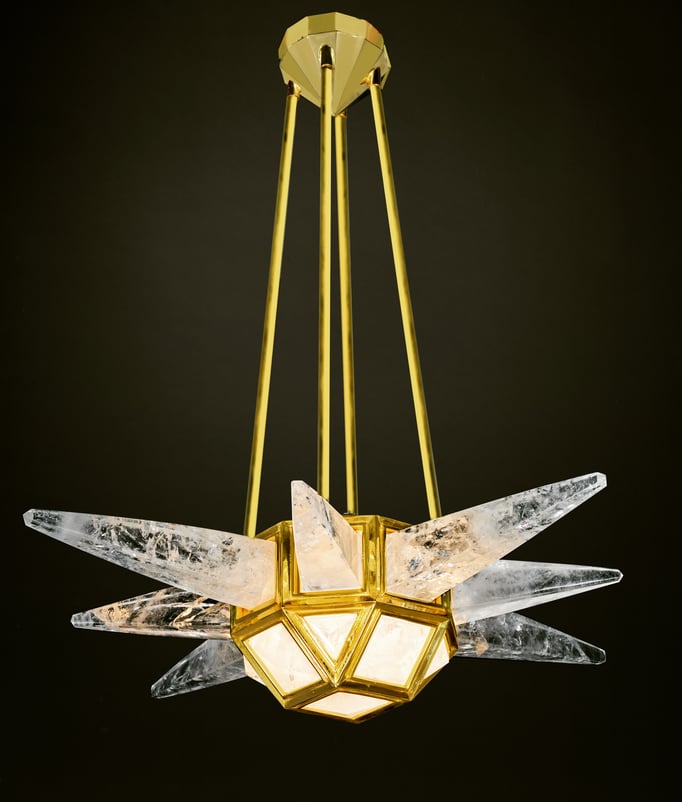 STARBURST CHANDELIER BY ALEXANDRE VOSSION