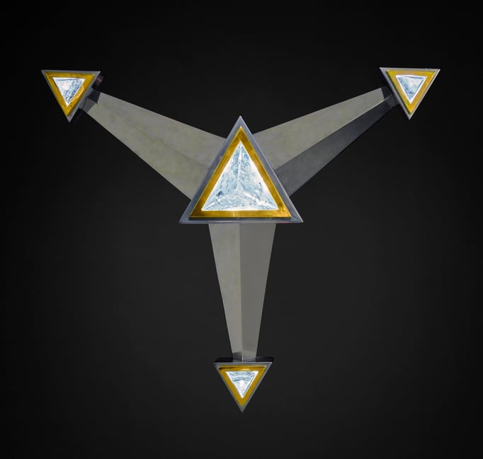 ROCK CRYSTAL CHANDELIER