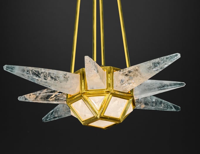 STARBURST CHANDELIER BY ALEXANDRE VOSSION