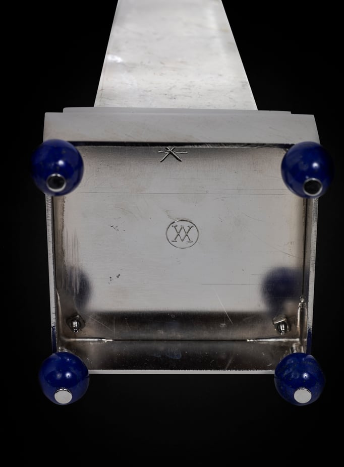 ROCK CRYSTAL MIRROR BY ALEXANDRE VOSSION