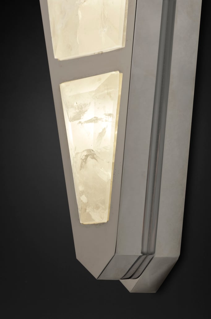 ROCK CRYSTAL WALL LIGHT