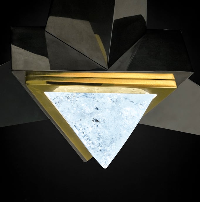 ROCK CRYSTAL CHANDELIER