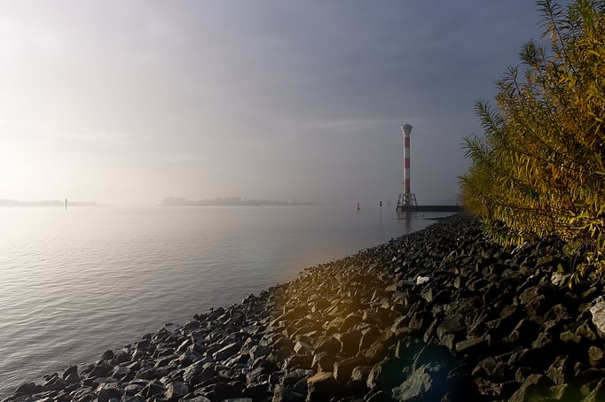 Hamburg | Elbe | Blankenese | Leuchtfeuer