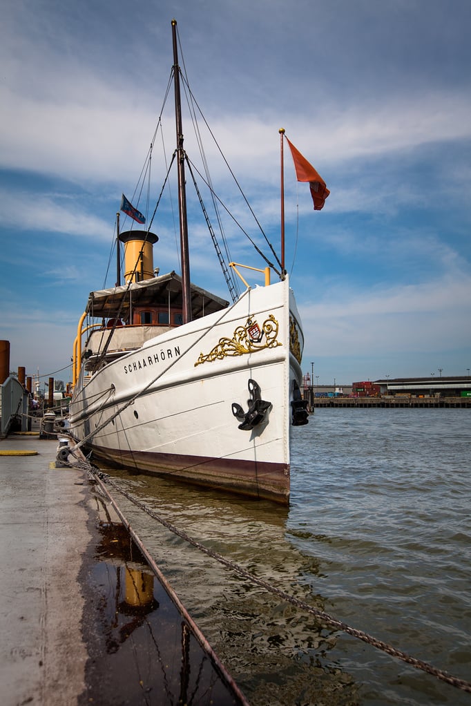 Hamburg | Hansahafen | Bremer Kai | Dampfschiff Schaarhörn