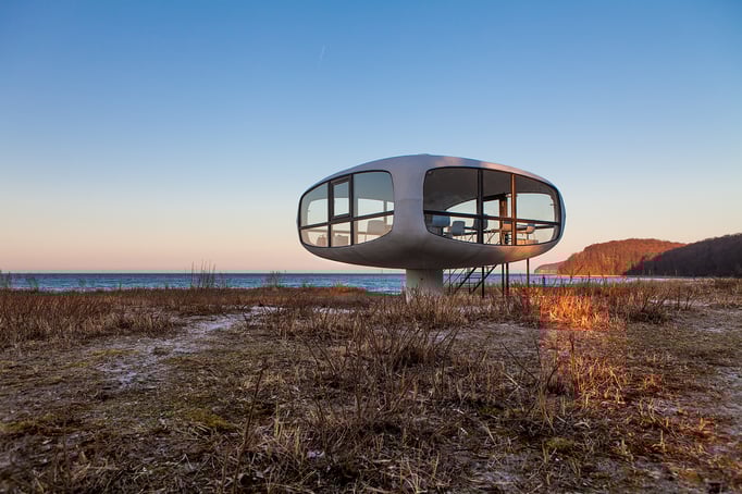 Rügen: Binz, Müther Turm