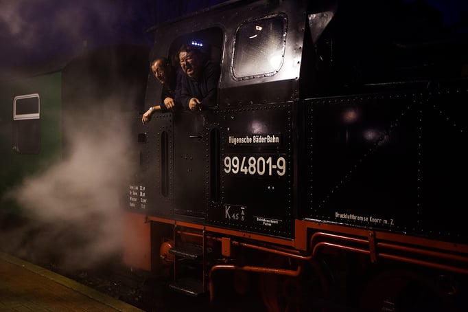 Rügen:  Binz, Rasender Roland