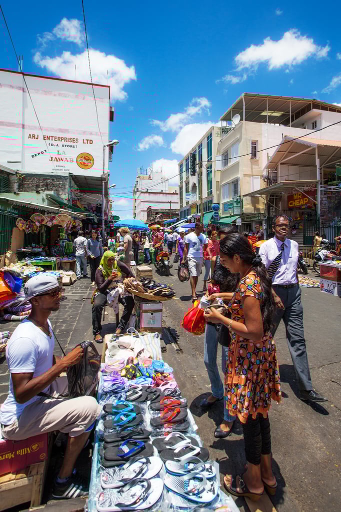 Port Louis:  Marché central // Central Market