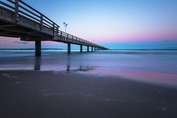 Rügen: Binz, Seebrücke