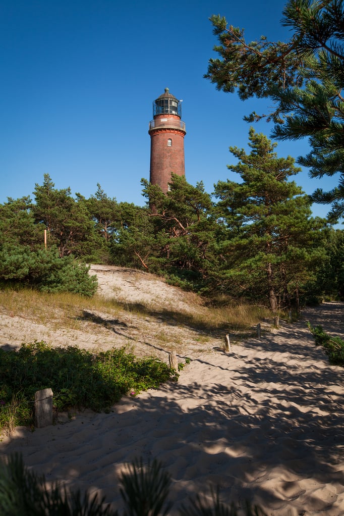 Darßer Bodden: Leuchtturm Darßer Ort