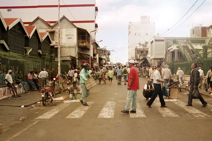 Port Louis:  Marché central // Central Market