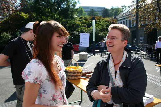 Alisha Stöcklin im Gespräch mit Dagmar Brunner von der ProgrammZeitung.