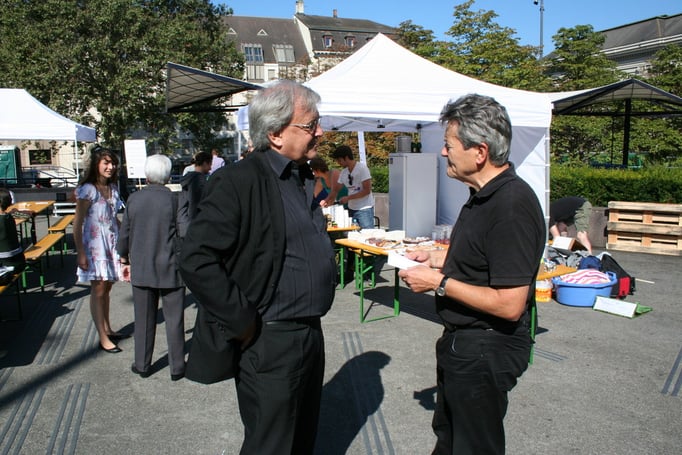 Urs Breitenstein und Hans-Ulrich Iselin.