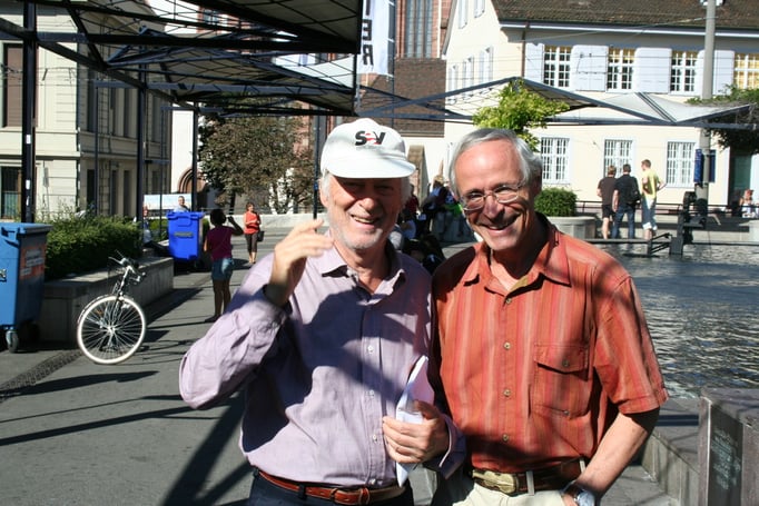 Beat von Scarpadetti und Martin Vosseler