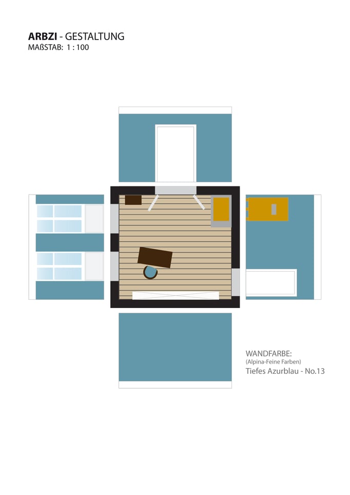 dieartige -GrundrißPlan | ArbZi // Fam. F.