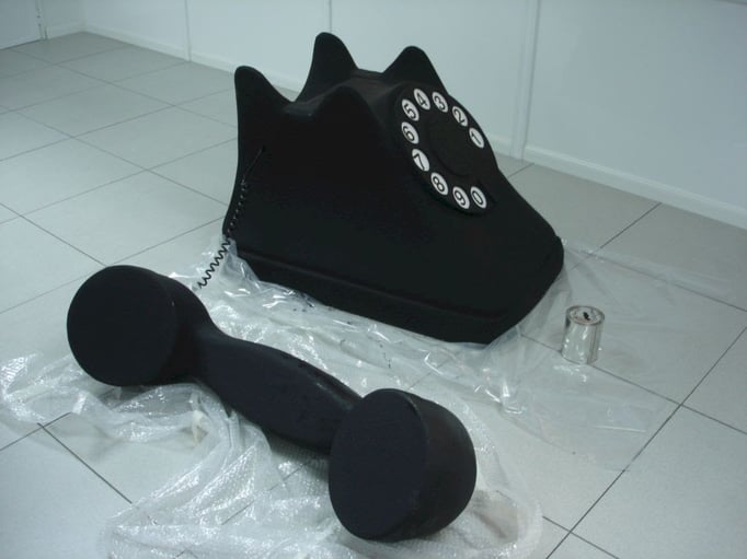 Teléfono GIgante, modelo antiguo