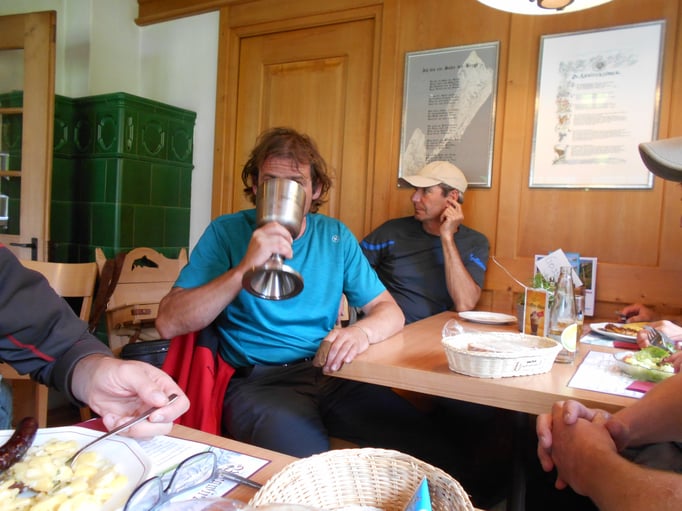 Stefan hält sich gut