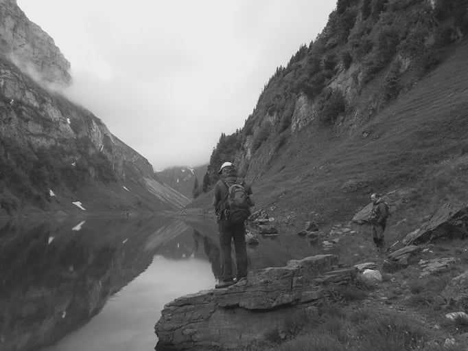 Früh morgens am Fählensee