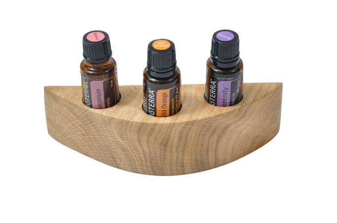 Eschenholz Aufsteller für 3 Fl. dõTERRA oil Nr.3