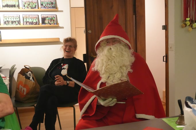 Samichlaus und Gehilfin Lilian