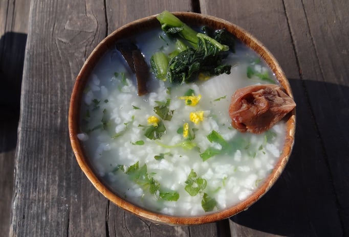 七草粥（駒場野公園）