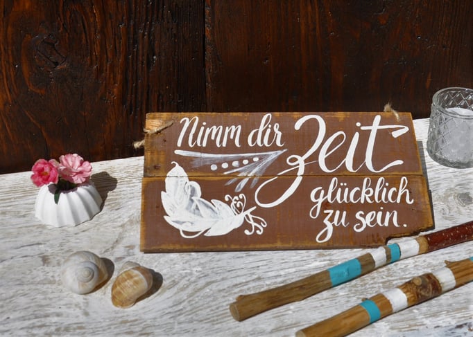 Nimm dir Zeit  Nr. 7  ca. 29cm/16cm  Fr. 36.-