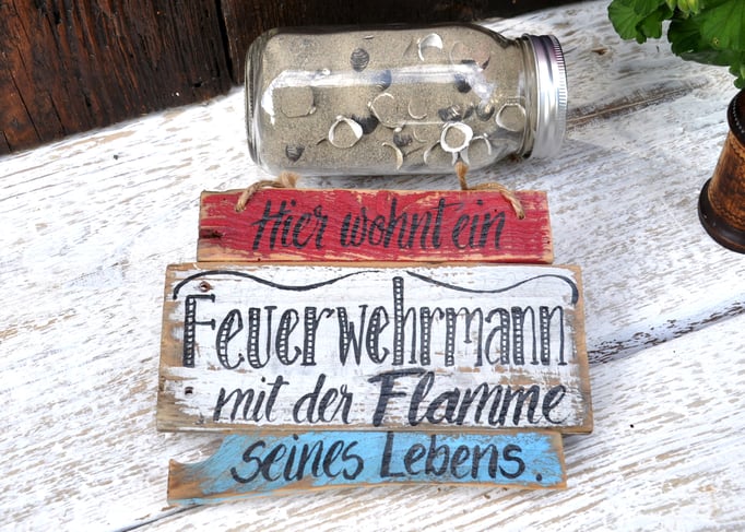 Feuerwehrmann Nr. 5     ca. 20cm/15cm  Fr. 29.-