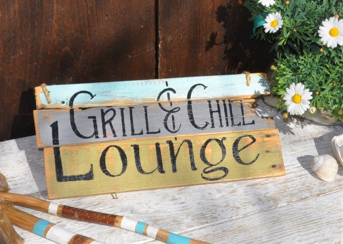 Nr. 3  Grill & Chill Lounge   ca. 38cm/16cm  Fr. 48.-auf Bestellung 