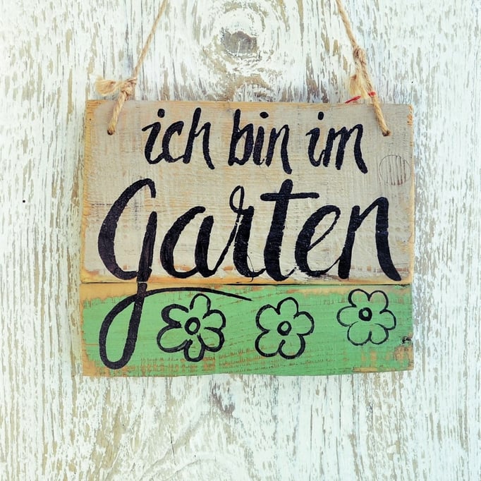 bin im Garten Nr. 2  ca. 21cm/17cm   Fr. 29.-