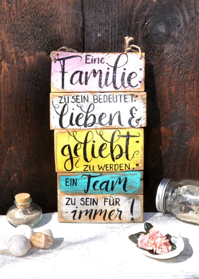 Familie zu sein Nr 15 ca. 19cm/30cm  Fr. 62.- auf Bestellung 