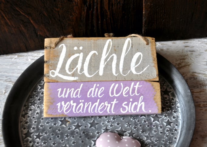 lächle  Nr. 4  ca. 19cm/13cm  Fr. 26.-