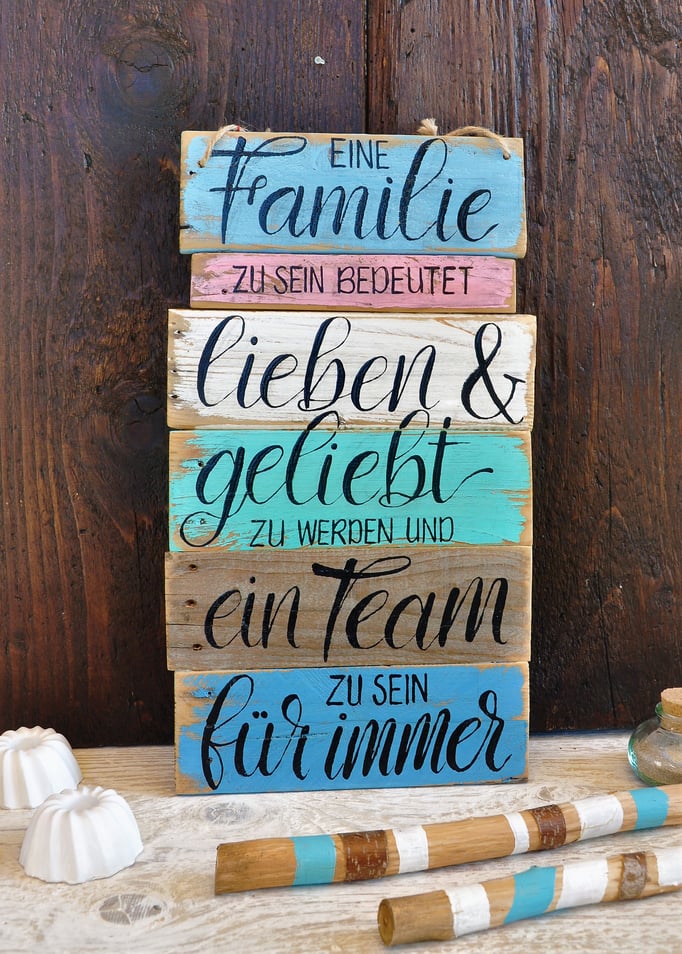 eine Familie zu sein  Nr. 1   ca. 25cm/44cm  Fr. 78.-  auf Bestellung