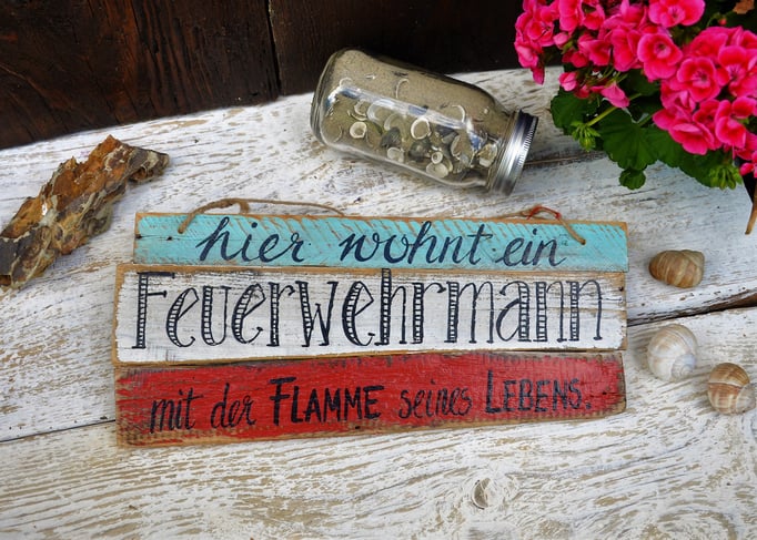 Feuerwehrmann Nr. 13     ca. 39cm/17cm  Fr. 39.-