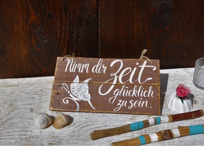 Nimm dir Zeit  Nr. 8  ca. 30cm/16cm  Fr. 36.-