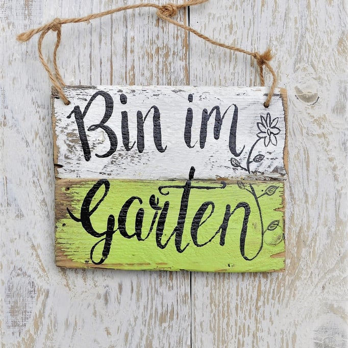 bin im Garten Nr. 1  ca. 21cm/17cm   Fr. 29.-