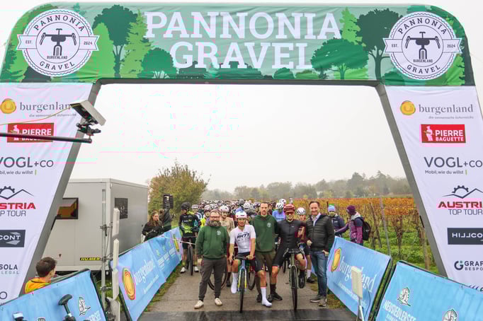 Großes Starterfeld beim 1. Pannonia Gravel