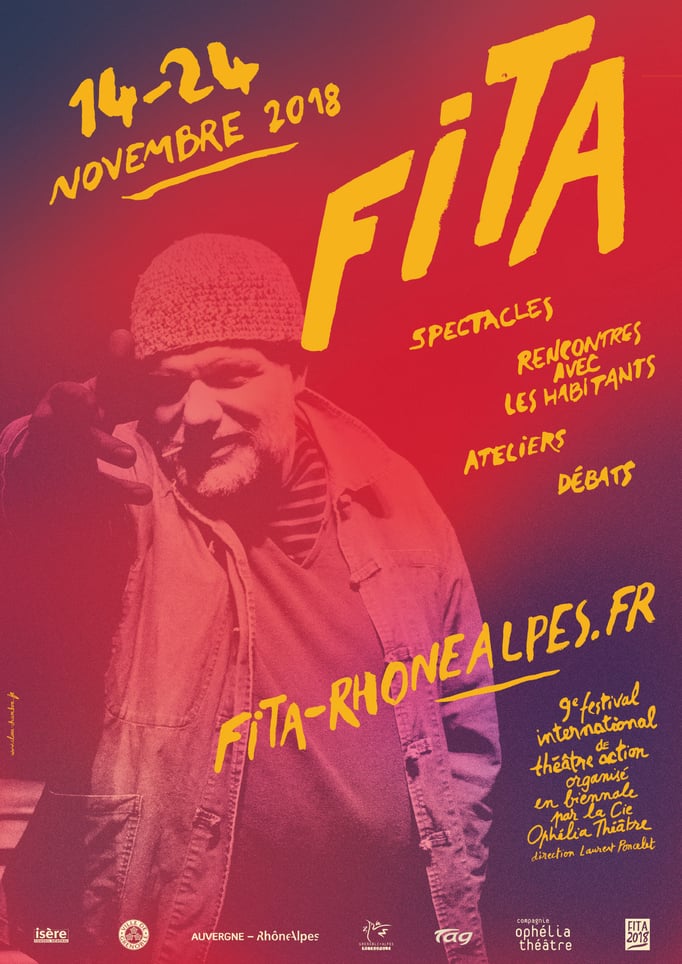 © Clara Chambon - Affiche festival Fita 2018 - Cie Ophélia Théâtre