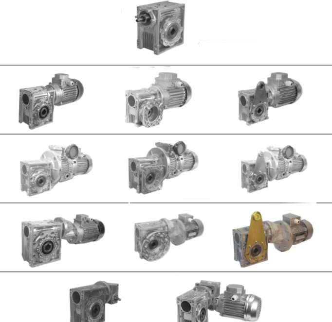 catalogo de despieces para recambios y repuestos de motores y reductores Framan Drive: eje, piñón, corona, sinfín, rodamiento, retén, carcasa, brida, plato.