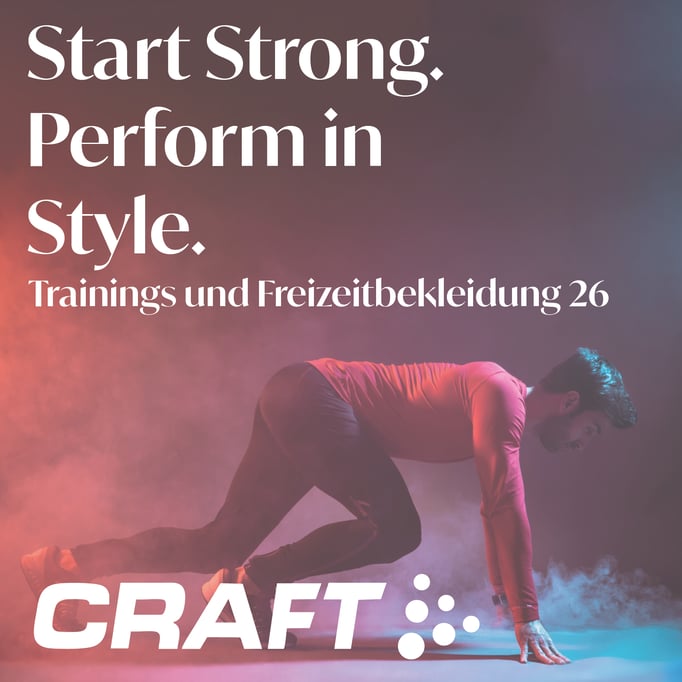 Sportbekleidung Craft 2026