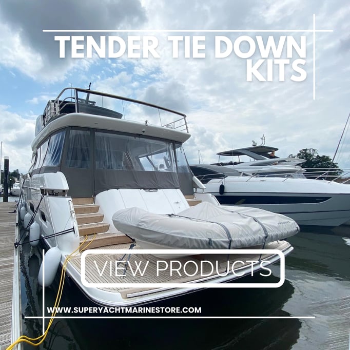 Tender Deck Tie Down Kits ©www.superyachtmarinestore.com