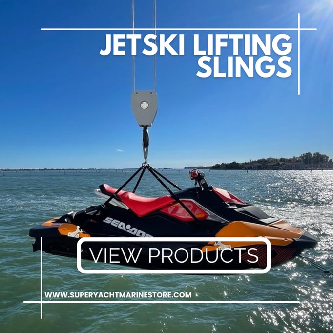 Jetski lifting sling kits ©www.superyachtmarinestore.com