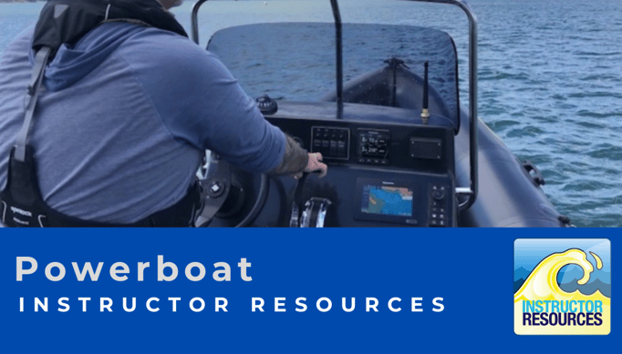 RYA Powerboat Instructor Resources