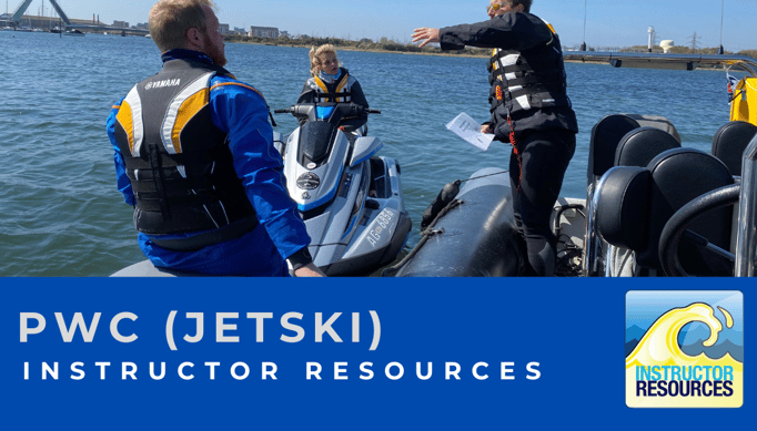 RYA PWC (Jetski) Instructor Resources