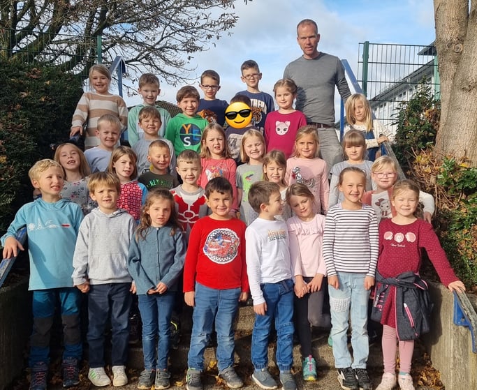 Klasse 1b im Oktober 2022
