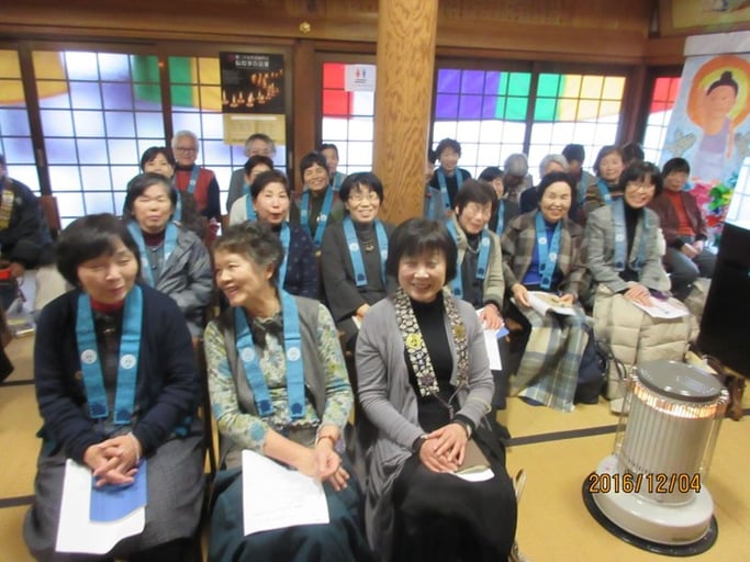 広島・福山の浄土真宗　南光坊にて赤川浄友が法話を行った。